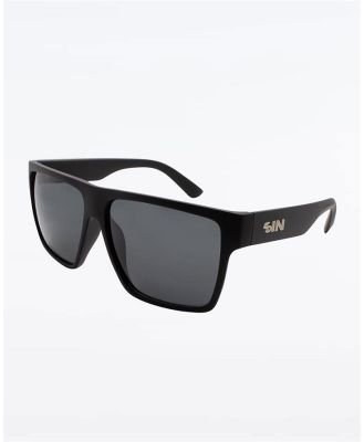 Vespa Li Matte Black Smoke Sunglasses