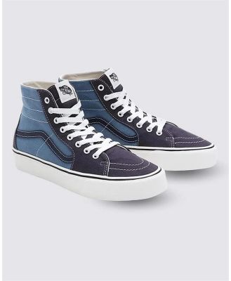 Sk8-Hi Tapered VR3 Twill Blue Multi Shoes. Size