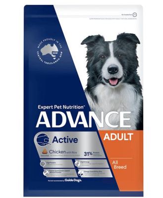 Advance Adult Active Dry Dog Food Chicken 26kg
