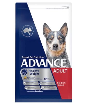 Advance Adult All Breed Weight Control Dry Dog Food Chicken 17kg