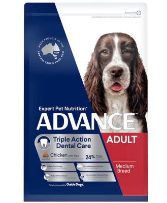 Advance Adult Dental All Breed Dry Dog Food Chicken 13kg