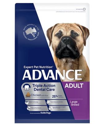 Advance Adult Dental Large Breed Dry Dog Food Chicken 13kg