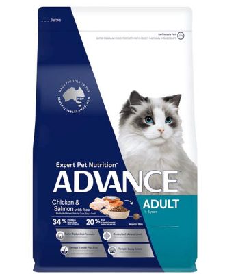 Advance Adult Dry Cat Food Chicken And Salmon 3kg