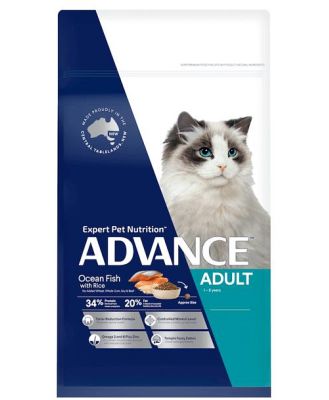 Advance Adult Dry Cat Food Ocean Fish 20kg