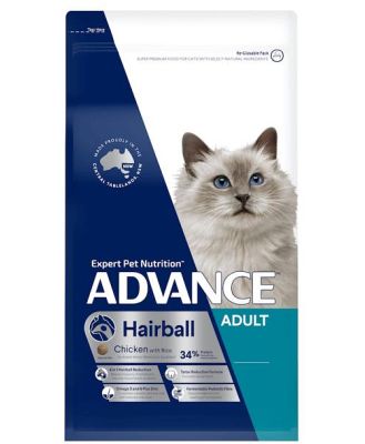 Advance Adult Hairball Dry Cat Food Chicken 2kg