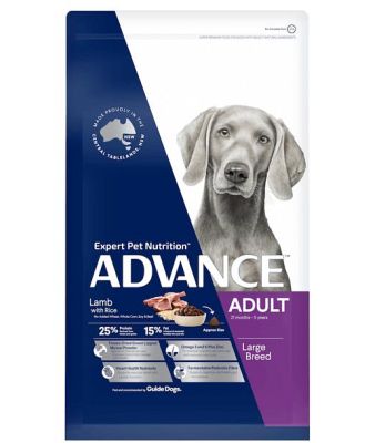 Advance Adult Large Breed Dry Dog Food Lamb 15kg