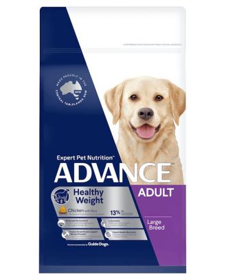 Advance Adult Large Breed Weight Control Dry Dog Food Chicken 17kg