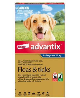 Advantix Dog Extra Large Blue 12 Pack