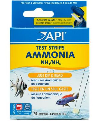 Api Ammonia Freshwater And Saltwater Aquarium Test Strips Each