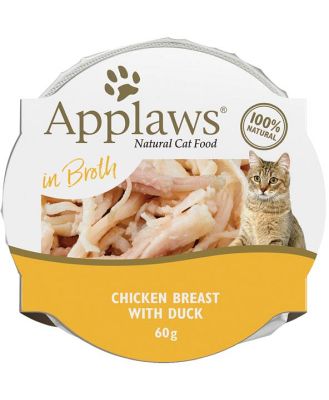 Applaws Chicken Breast With Duck Wet Cat Food 10 X 60g
