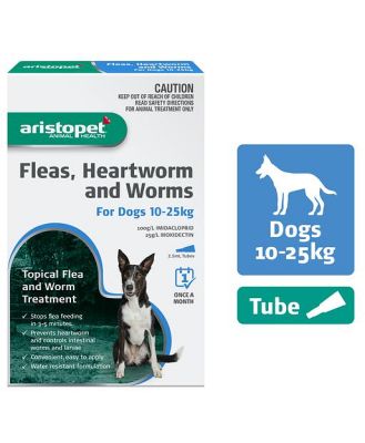 Aristopet Spot Treatment For 10 To 25 Kg Adult Dog 3 Pack