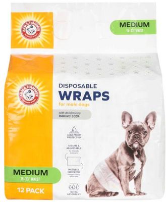 Arm And Hammer Male Wraps 12 Pack