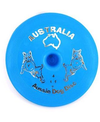 Aussie Dog Disc Blue Each