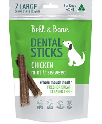 Bell And Bone Chicken Mint And Seaweed Dental Dog Treats