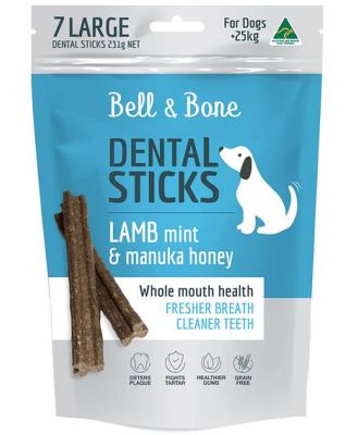 Bell And Bone Lamb Mint And Manuka Honey Dental Dog Treats