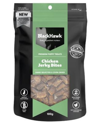 Black Hawk Chicken Bites Puppy Treats 100g