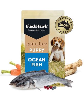 Black Hawk Grain Free Wild Caught Ocean Fish Puppy 15kg