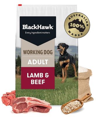 Black Hawk Working Dog Lamb And Beef Adult 40kg