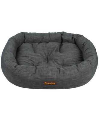 Charlies Pet The Great Dane Bed With Bolster Round Grey Each