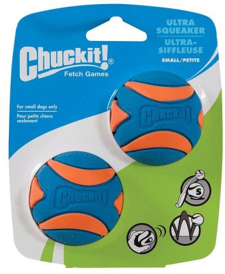 Chuckit Ball Ultra Squeaker Medium (2 Pack)