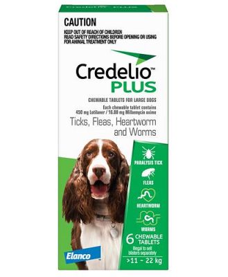 Credelio Plus Large Dog Green 12 Pack