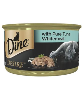 Dine Desire Pure Tuna Whitemeat 24 X 85g