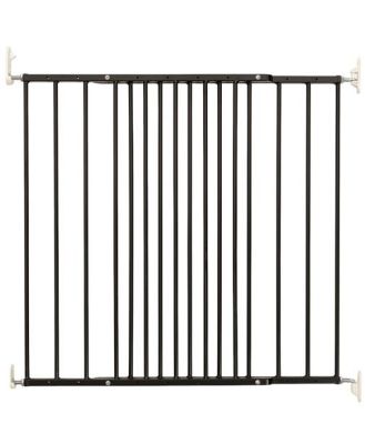Dog Space Lucky Metal Expandable Gate White