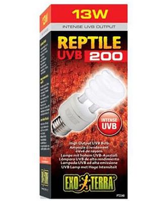Exo Terra Reptile Uvb200 Light Bulb 13w