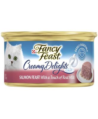 Fancy Feast Classics Creamy Delights Pate Salmon 24 X 85g