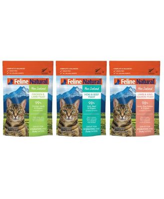 Feline Natural Grain Free Variety Box Cat Food 12 X 85g