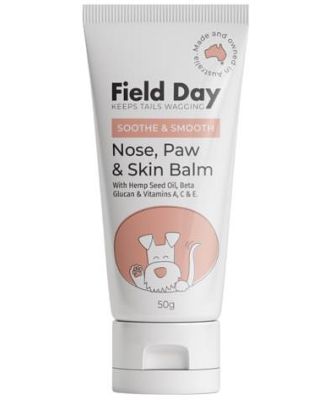 Field Day Soothe And Smooth Nose Paw And Skin Balm For Dog 50g