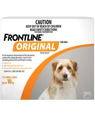 Frontline Original Small Dog Orange 8 Pack