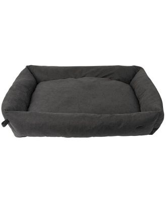 Fuzzyard Lounge Dog Bed Charcoal