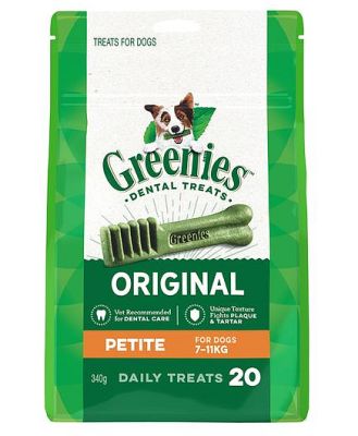 Greenies Original Petite Dog Dental Treats 120 Chews