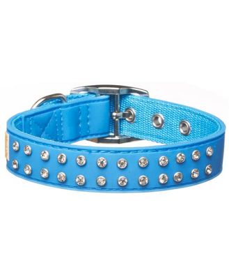Gummi Bling Dog Collar Blue Puppy