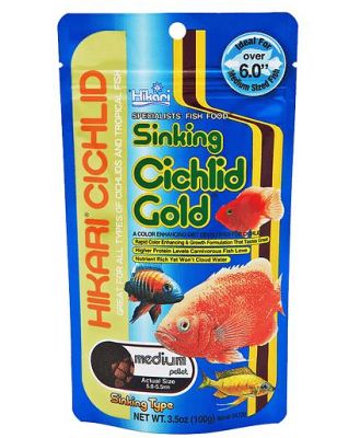 Hikari Cichlid Gold Sinking Medium 342g