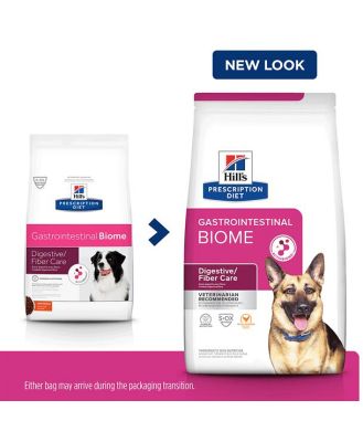 Hills Prescription Diet Gastrointestinal Biome Digestive Fiber Care Dry Dog Food 12.5kg