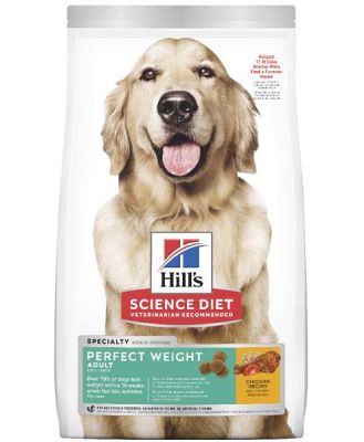 Hills Science Diet Adult Perfect Weight Dry Dog Food 11.34kg