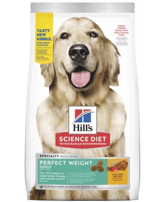 Hills Science Diet Adult Perfect Weight Dry Dog Food 12.9kg