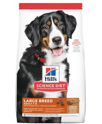 Hills Science Diet Lamb Meal And Brown Rice Large Breed Dry Dog Food 14.97kg