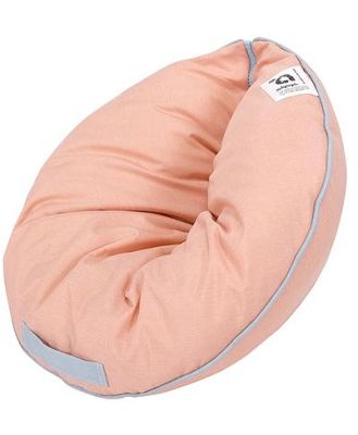Ibiyaya Snuggler Super Comfortable Nook Pet Bed Playful Peach Each