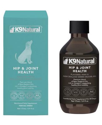 K9 Natural Hip And Joint Healthy Mobility Omega 3 Oil For Dogs 175ml