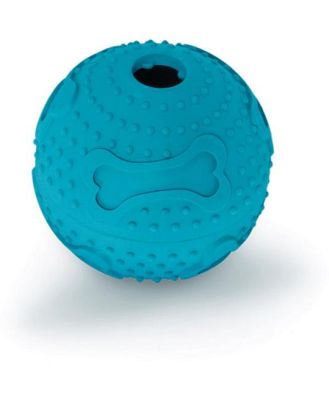 Kazoo Rubber Treat Ball Blue Each