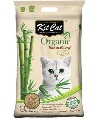Kit Cat Bamboo Litter Short Hair 3kg