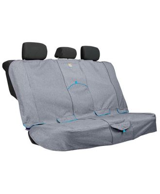 Kurgo Heather Bench Seat Cover Charcoal Each