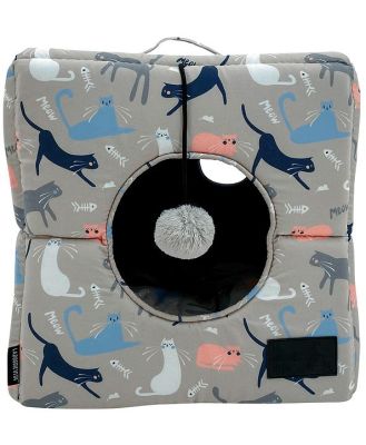 La Doggie Vita Cat Cube Catisse Taupe Each