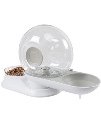 M Pets Snail Combi Food Water Dispenser For Dogs 2800ml240g