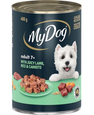 My Dog Wet Dog Food Senior Lamb With Rice And Carrots 24 X 400g