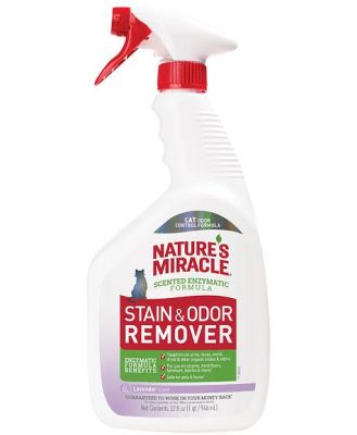 Natures Miracle Cat Stain And Odour Remover Lavender 946ml