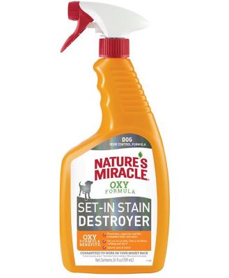 Natures Miracle Dog Oxy Formula Set In Stain Destroyer Odour Control 709ml